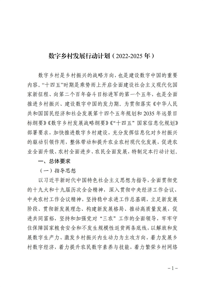 數(shù)字鄉(xiāng)村發(fā)展行動計劃（2022-2025年）_00.jpg